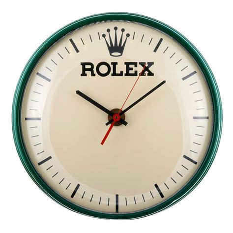 rolex alarm clock|rolex clock wall price.